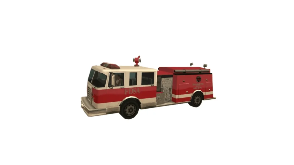 GTA San Andreas Cars, Bikes, Aircrafts, Special Vehicles with Prices 60 Fire Truck