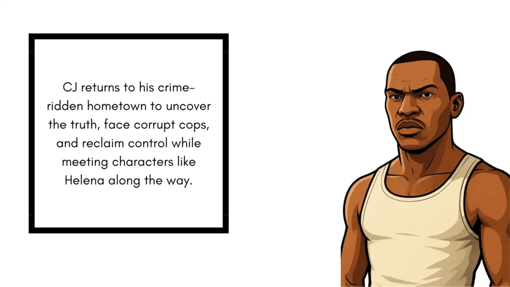 GTA San Andreas PC | Download Free for Windows 7/8/10/11 4 Role of Carl Johnson in GTA San Andreas