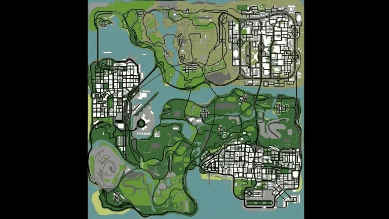 GTA San Andreas Map