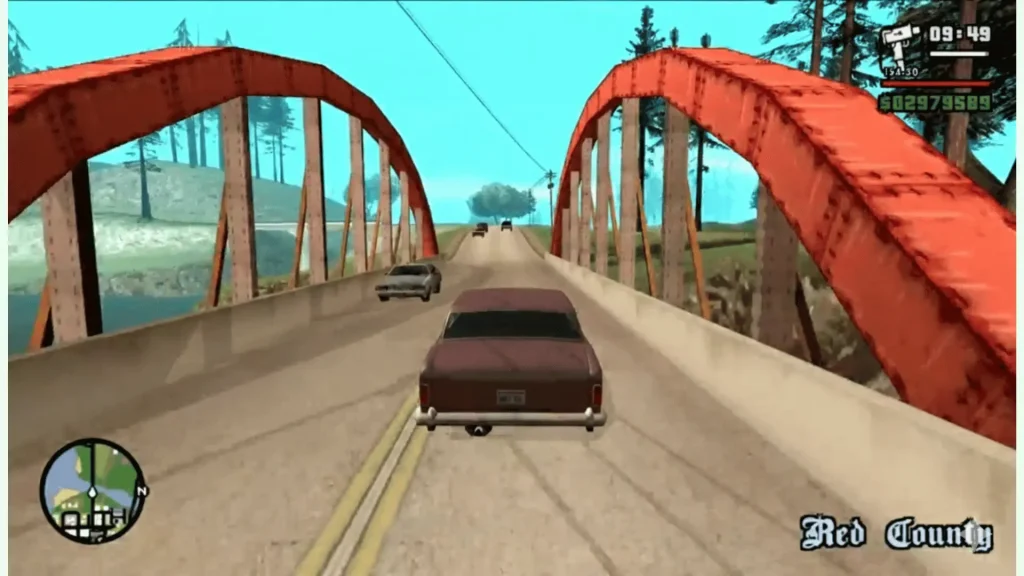 All GTA San Andreas Maps | Cities, Towns & Unique Locations 9 GTA San Andreas Red County