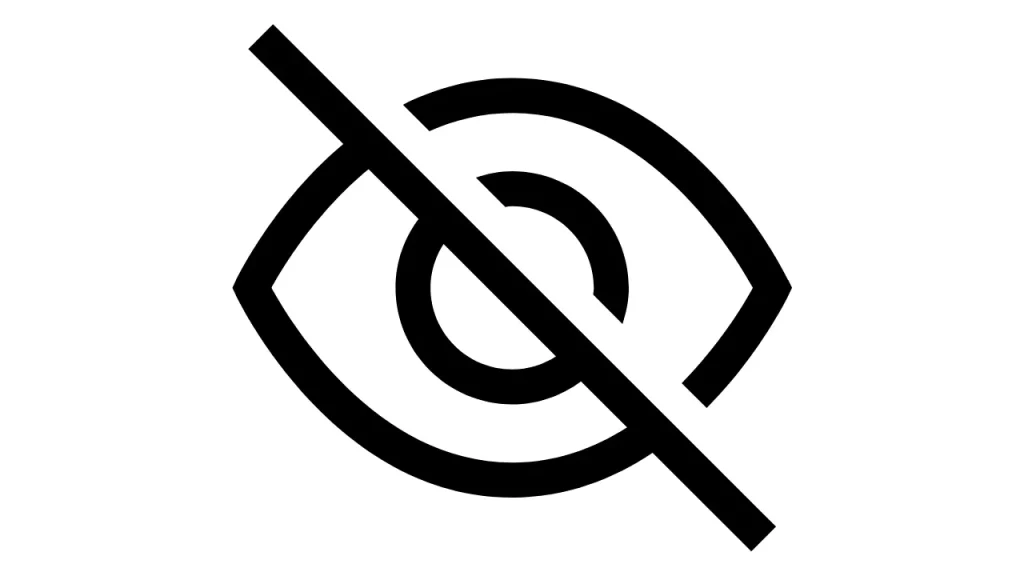invisible feature